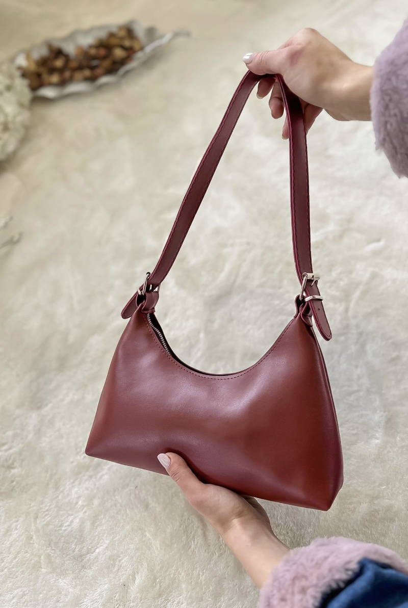 Bordo şık sıfır çanta 