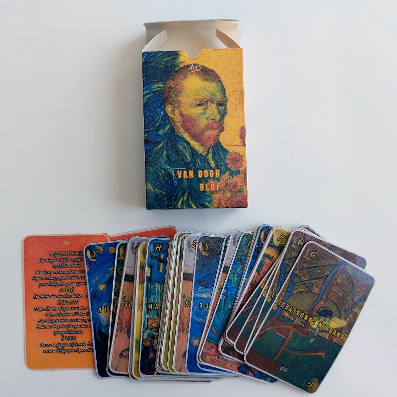 Van Gogh Blöf Kart Oyunu
