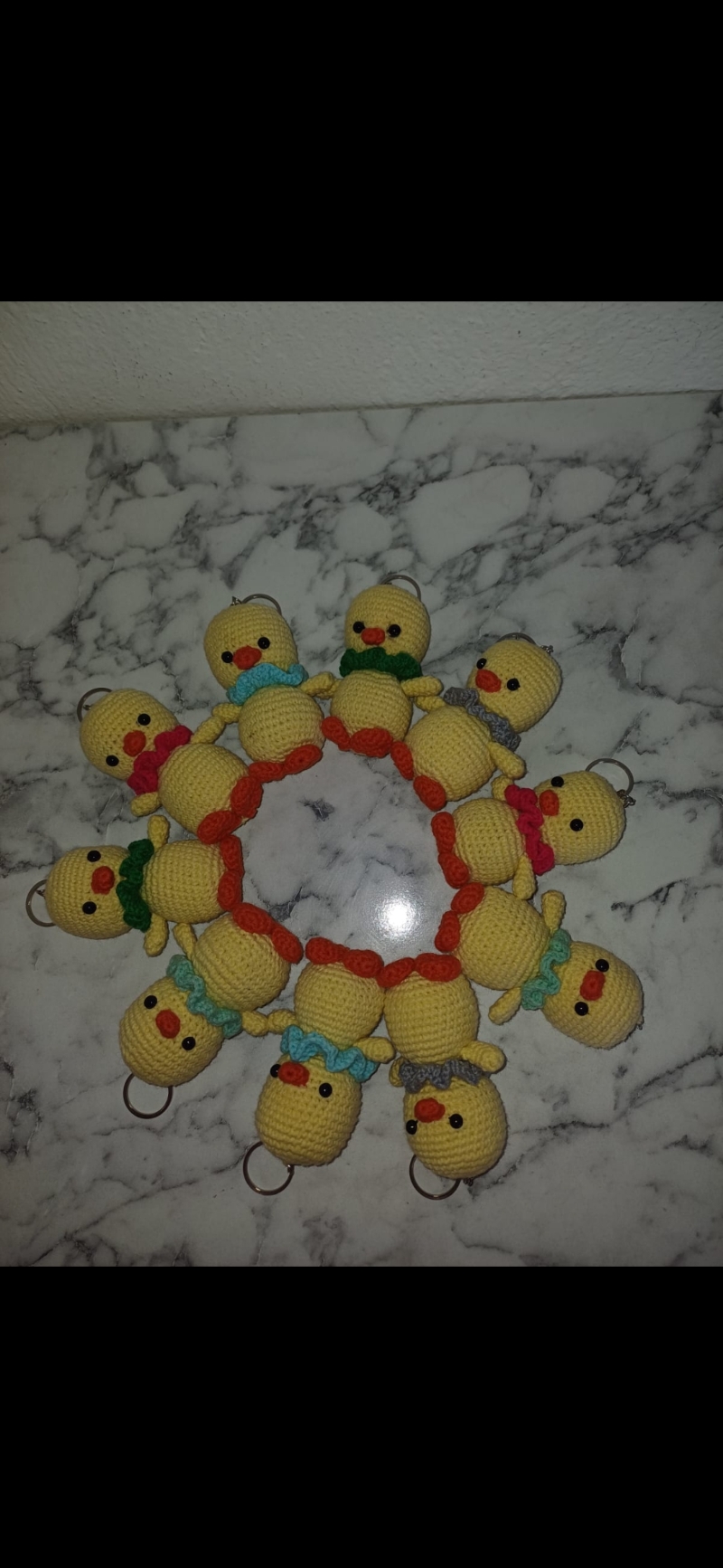 Amigurumi anahtarlık
