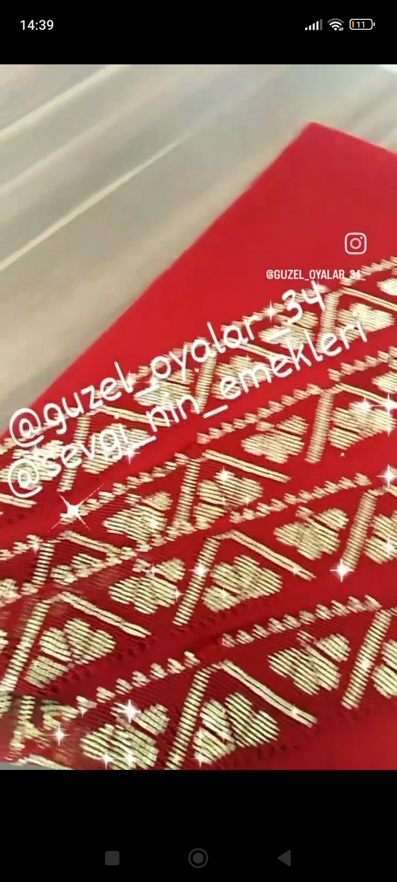 El emeği göz nuru satılık iğne oyas