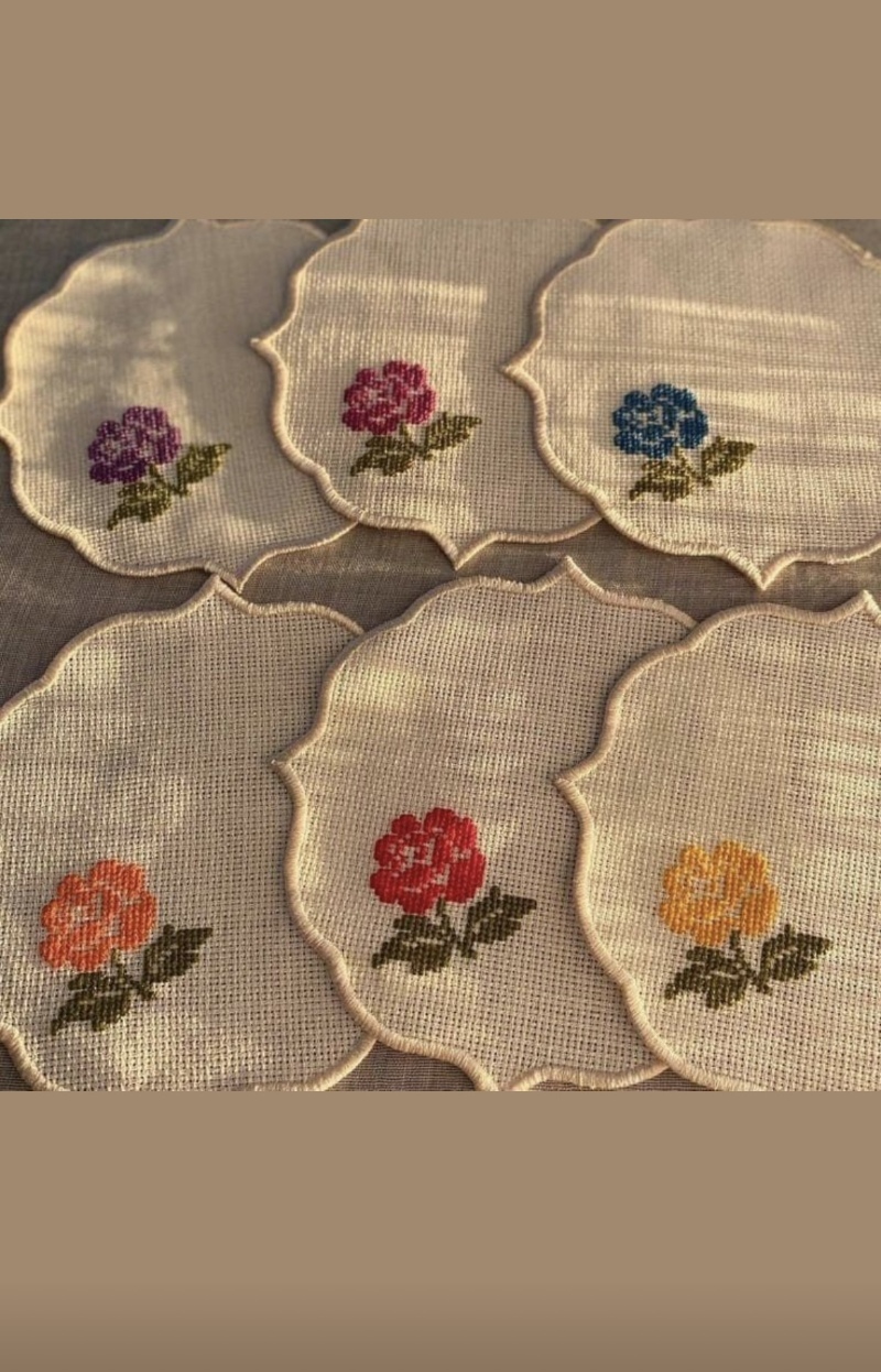 Kahve Sunum Peçetesi 6 lı