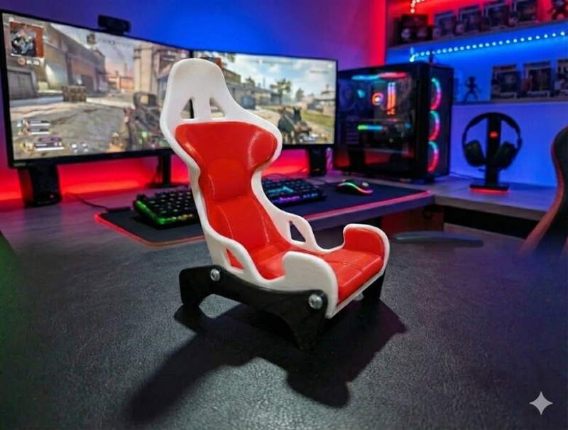 Yarış Koltuğu Tasarımlı Telefon Tut