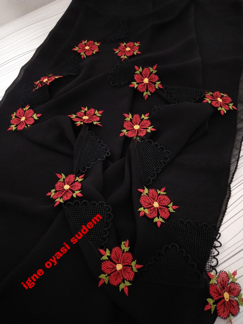 İğne oyası mevlüt örtüsü 