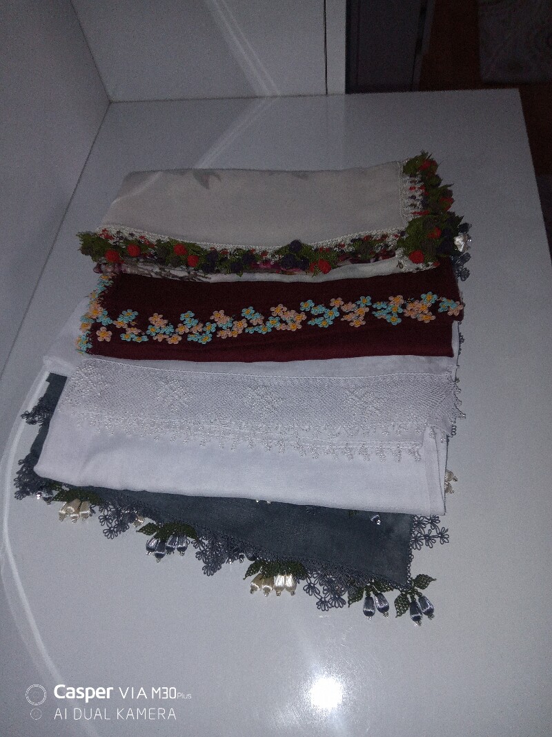 Yazma İğne oyası 