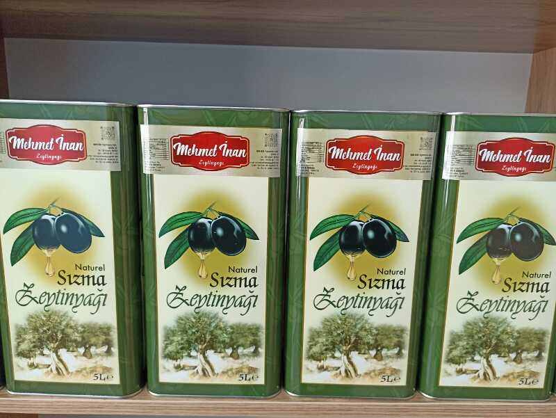 Naturel Sızma Zeytinyağı 10Lt (Soğuk