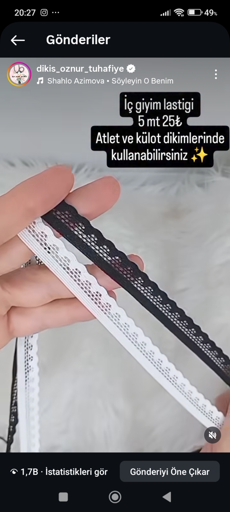 Tekstil ürünleri 