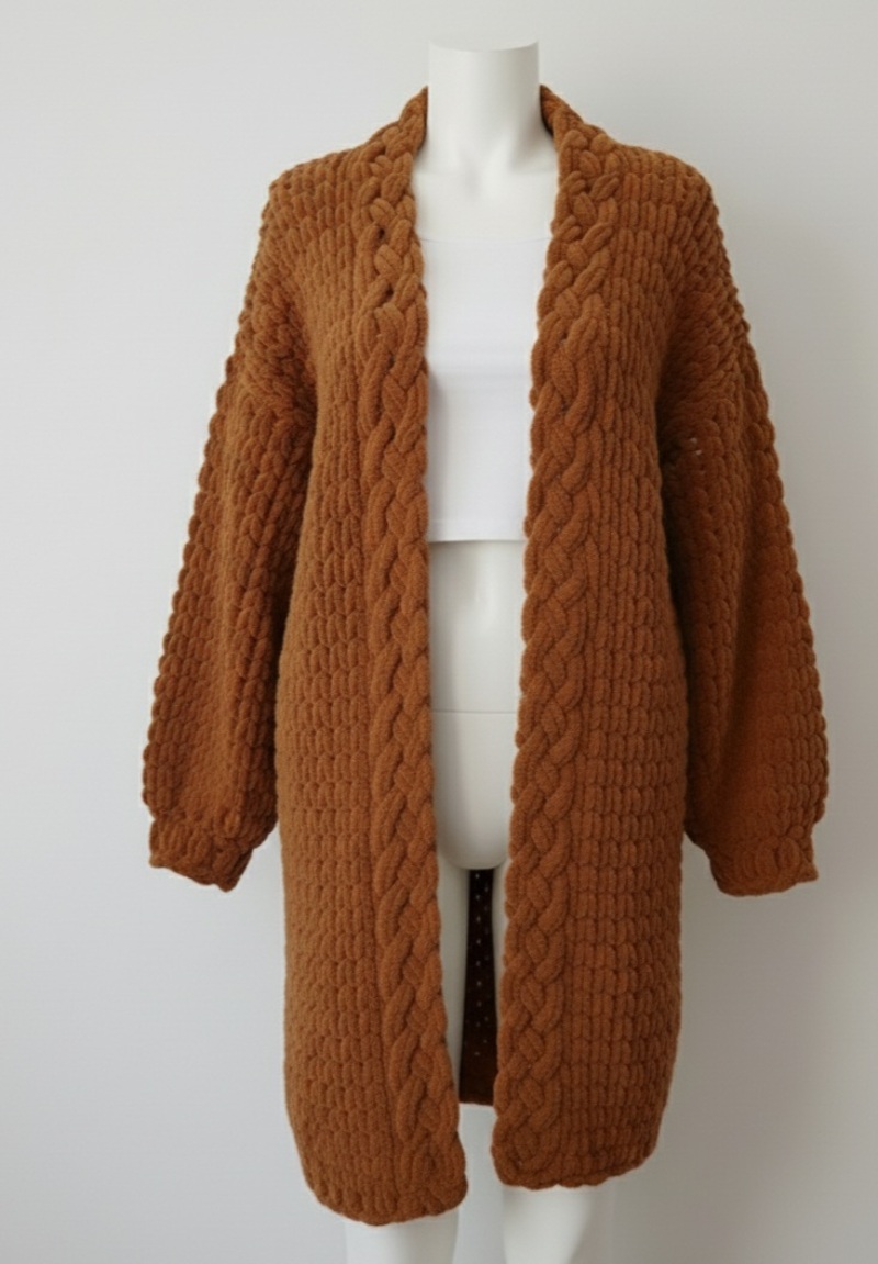 Puffy yumuşacık bayan hırka