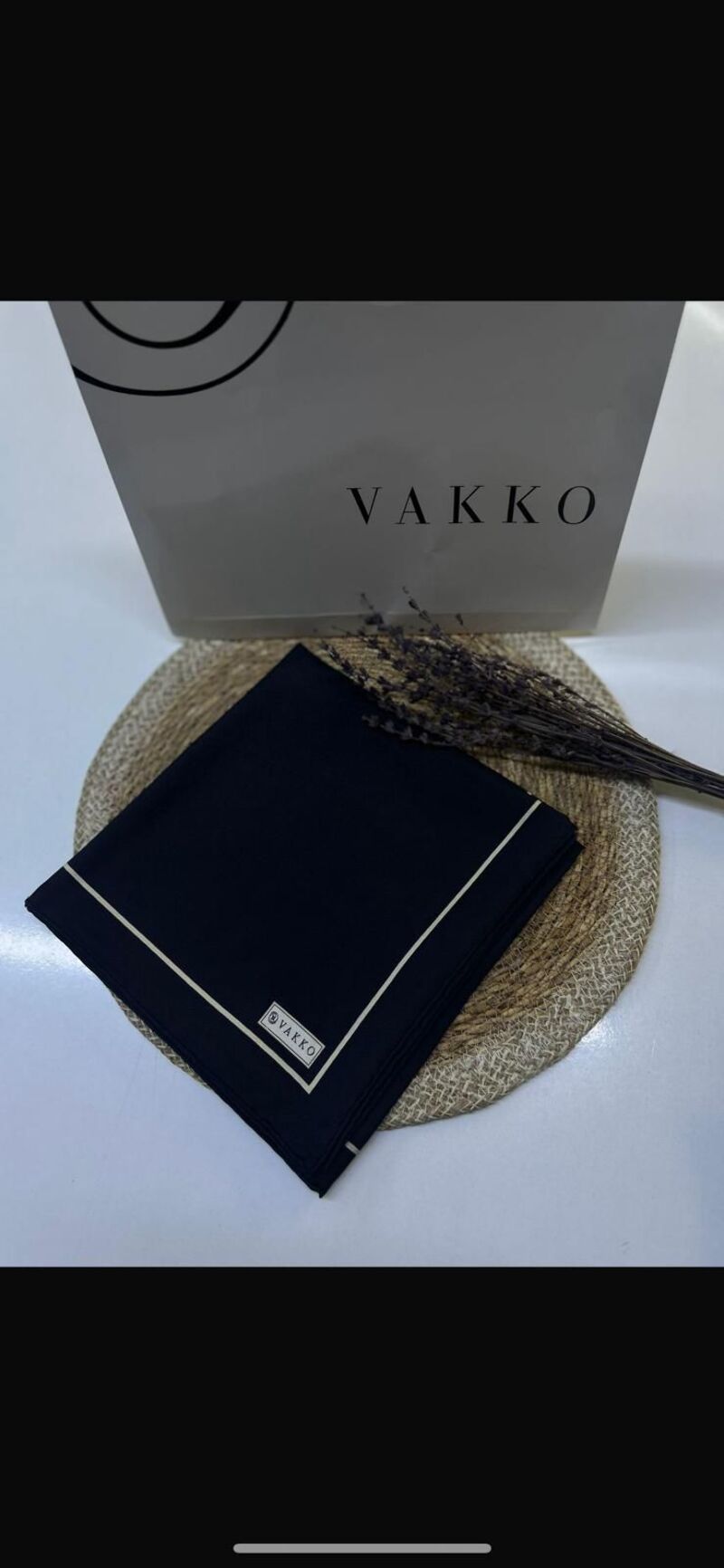 VAKKO  TİVİL İPEK EŞARP