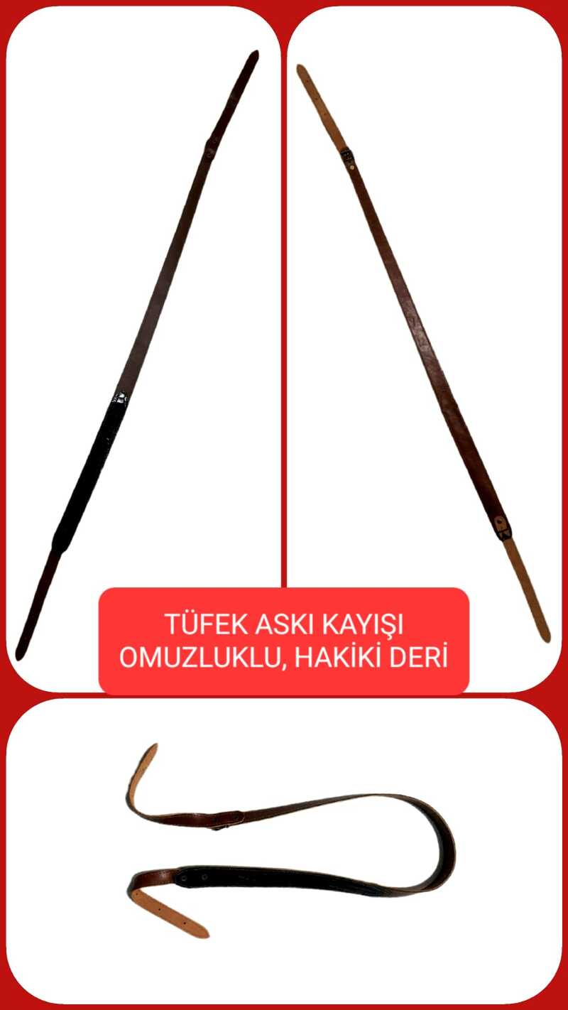 ASKI KAYIŞI, HAKİKİ DERİ,OMUZLUKLU,