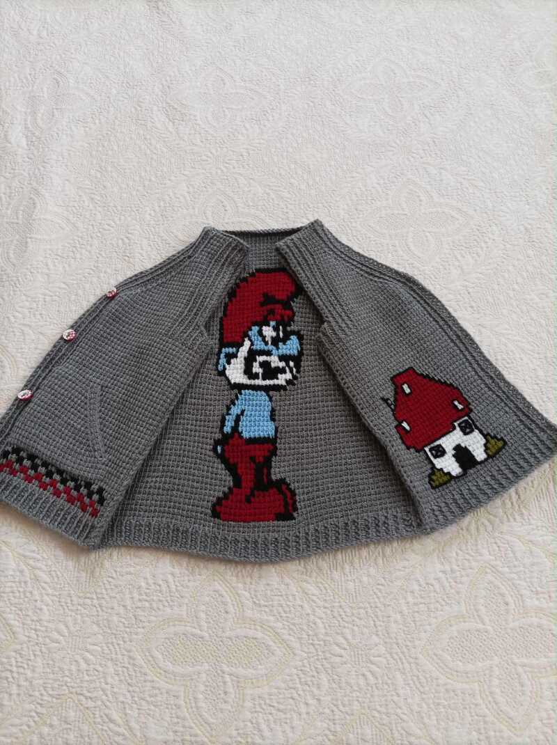 Bebek Örgü yelek