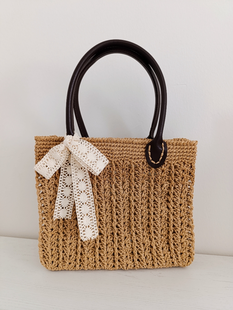 Örgü çanta