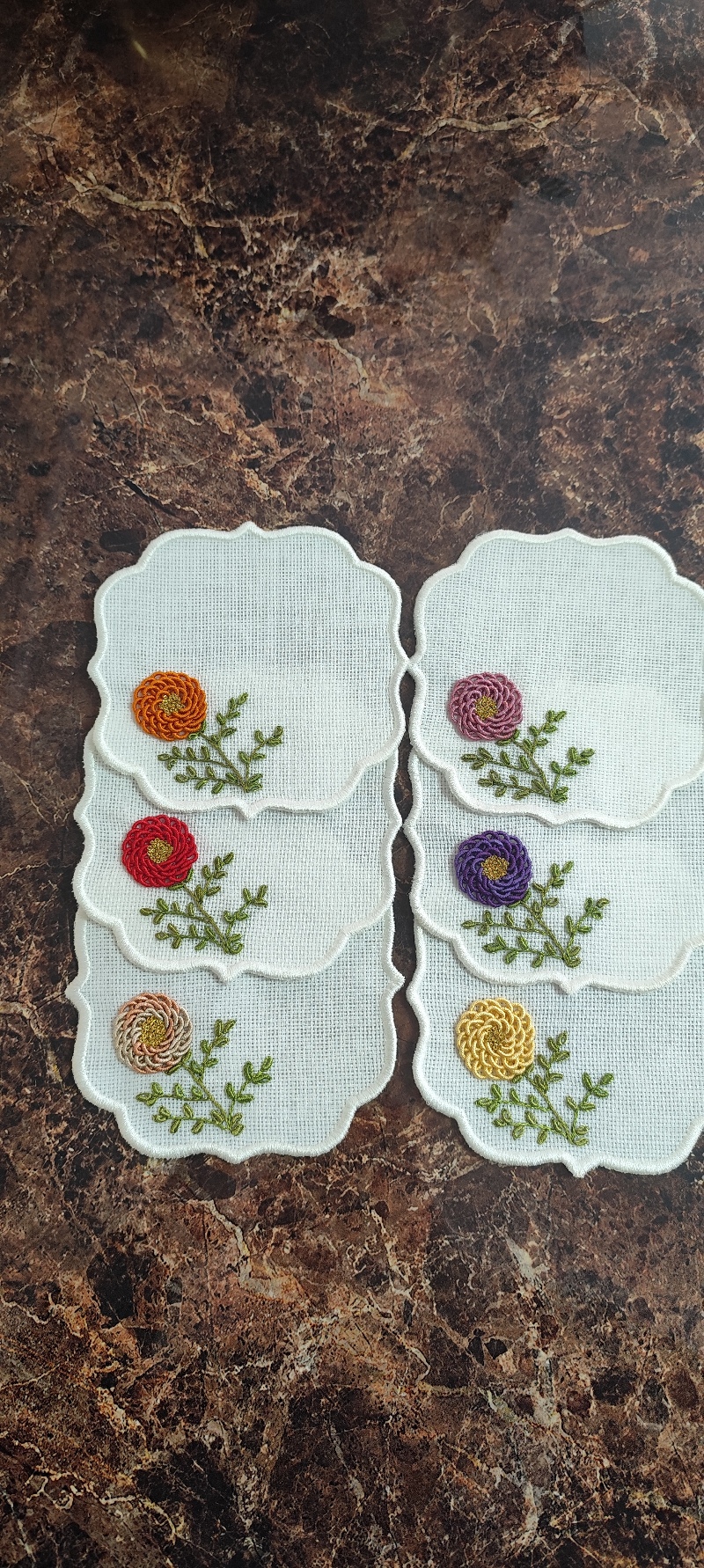 Kahve sunum peceteleri