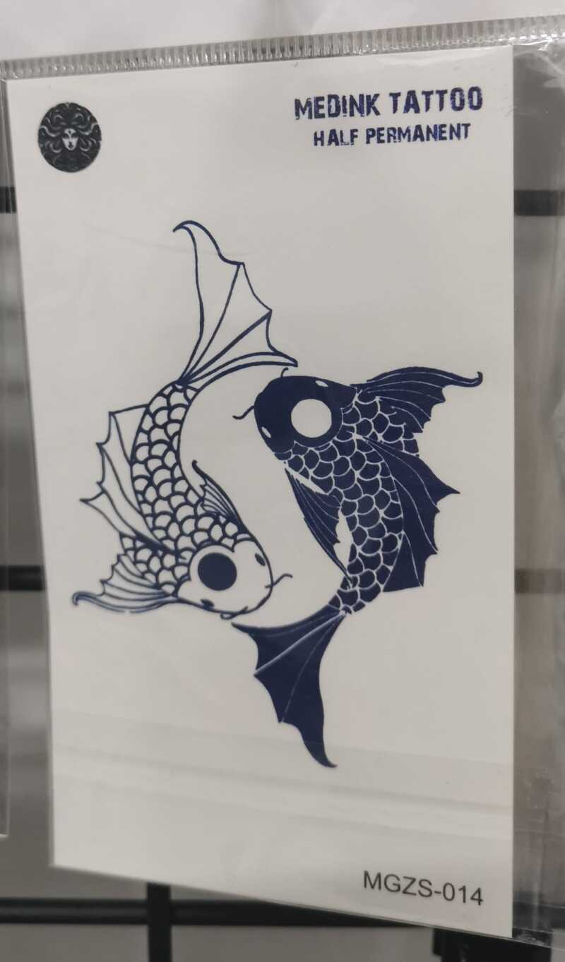 1 ay kalıcı dövme orta boy geçici d