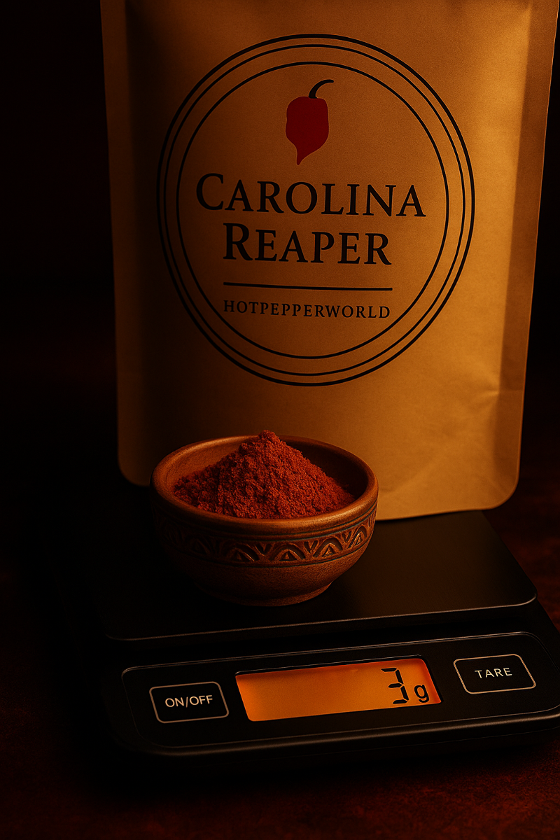 Carolina Reaper toz biber 3 gram 
