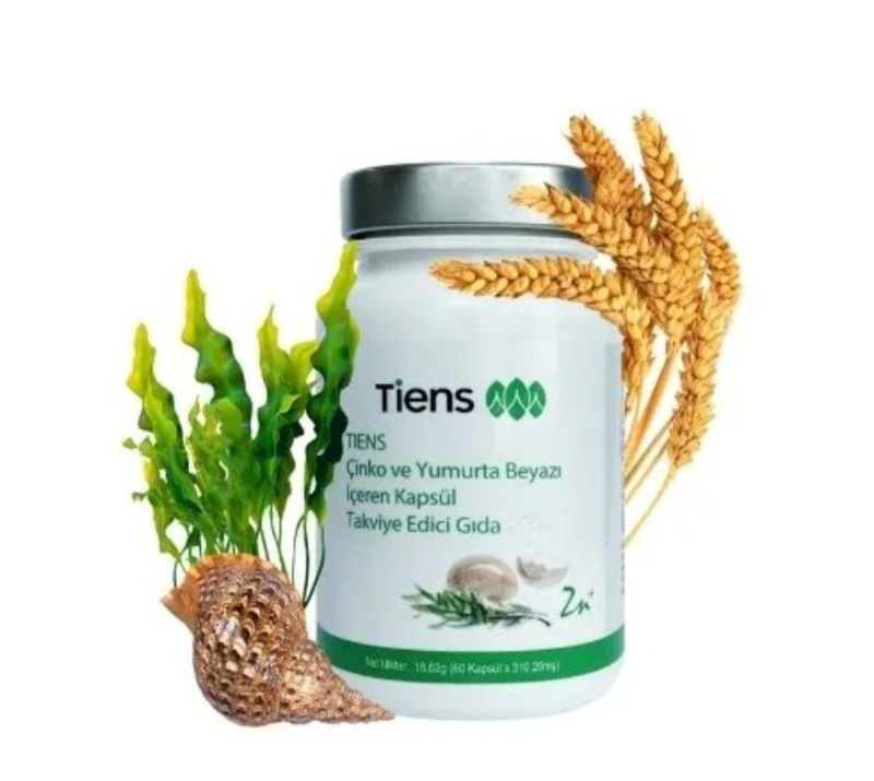 TİENS Çinko ve Yumurta Beyazı İçere