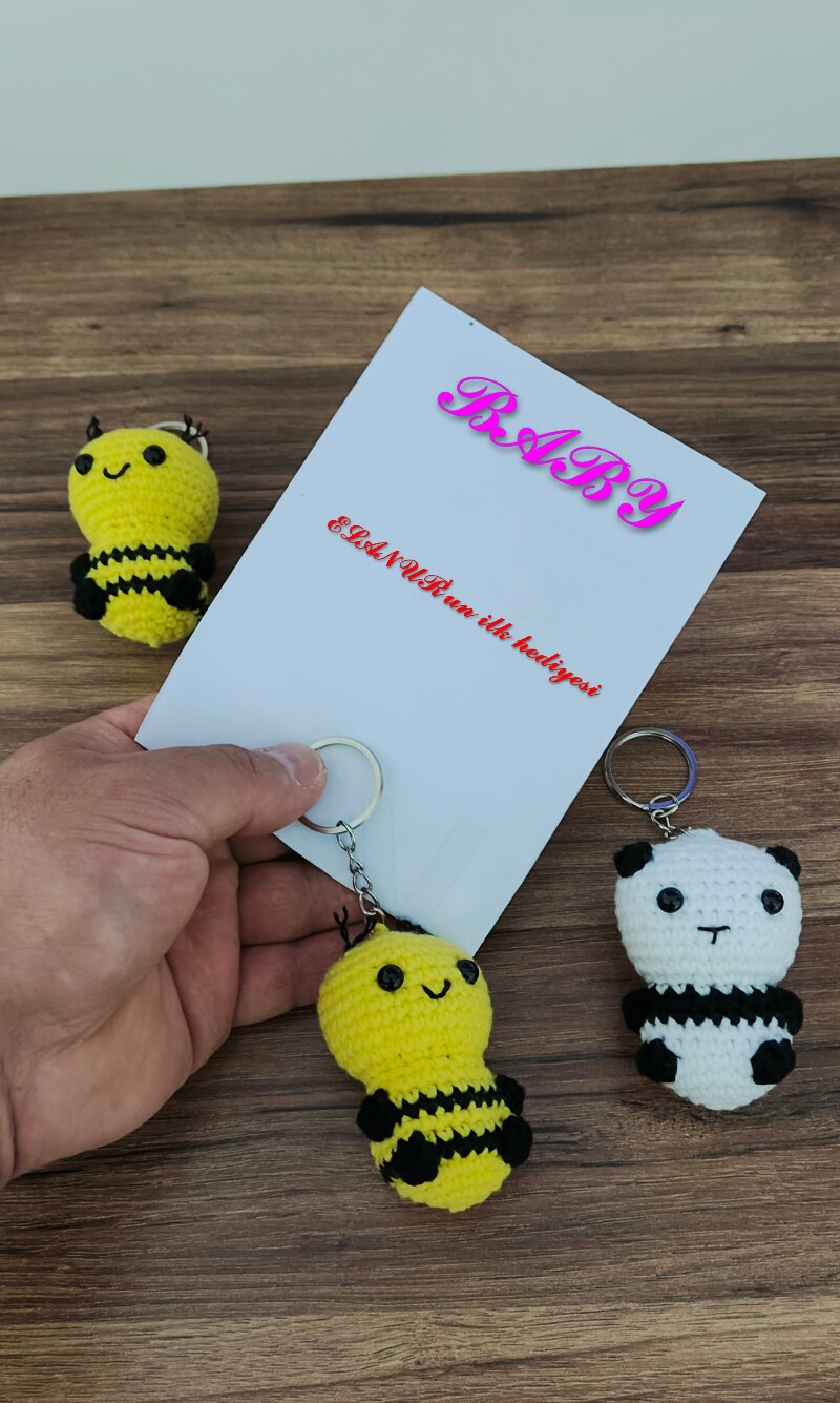 Amigurumi anahtarlık