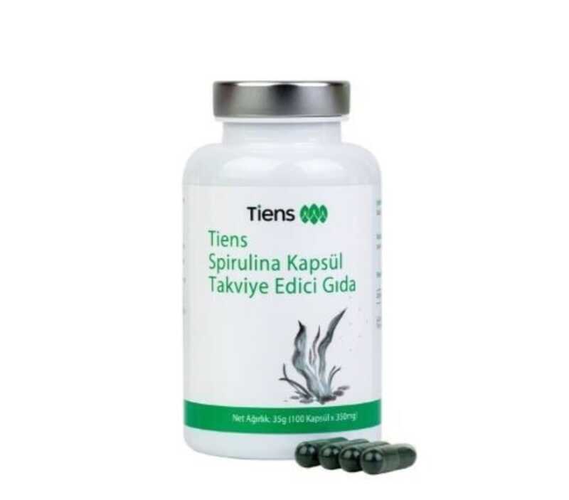TİENS Spirulina Kapsül Takviye Edici G