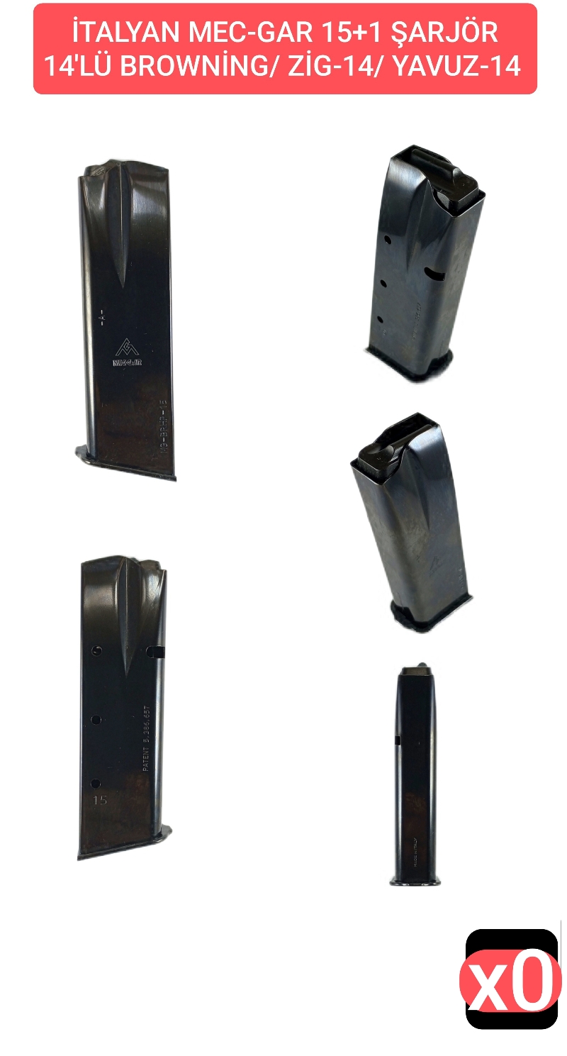 ŞARJ.SİYAH MECGAR, ÇİFT SIRA