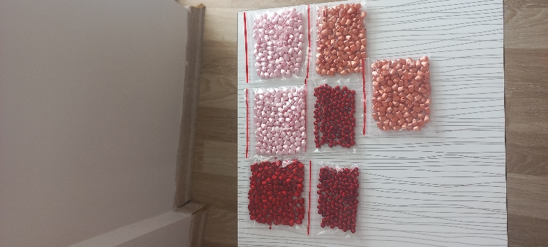 Kiraz boncuk armut boncuk 