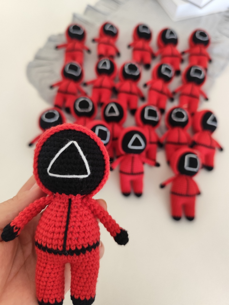 Amigurumi anahtarlık 