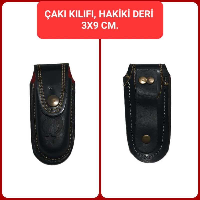 ÇAKI KILIFI, RUGAN DERİ, 3X9 CM. 
