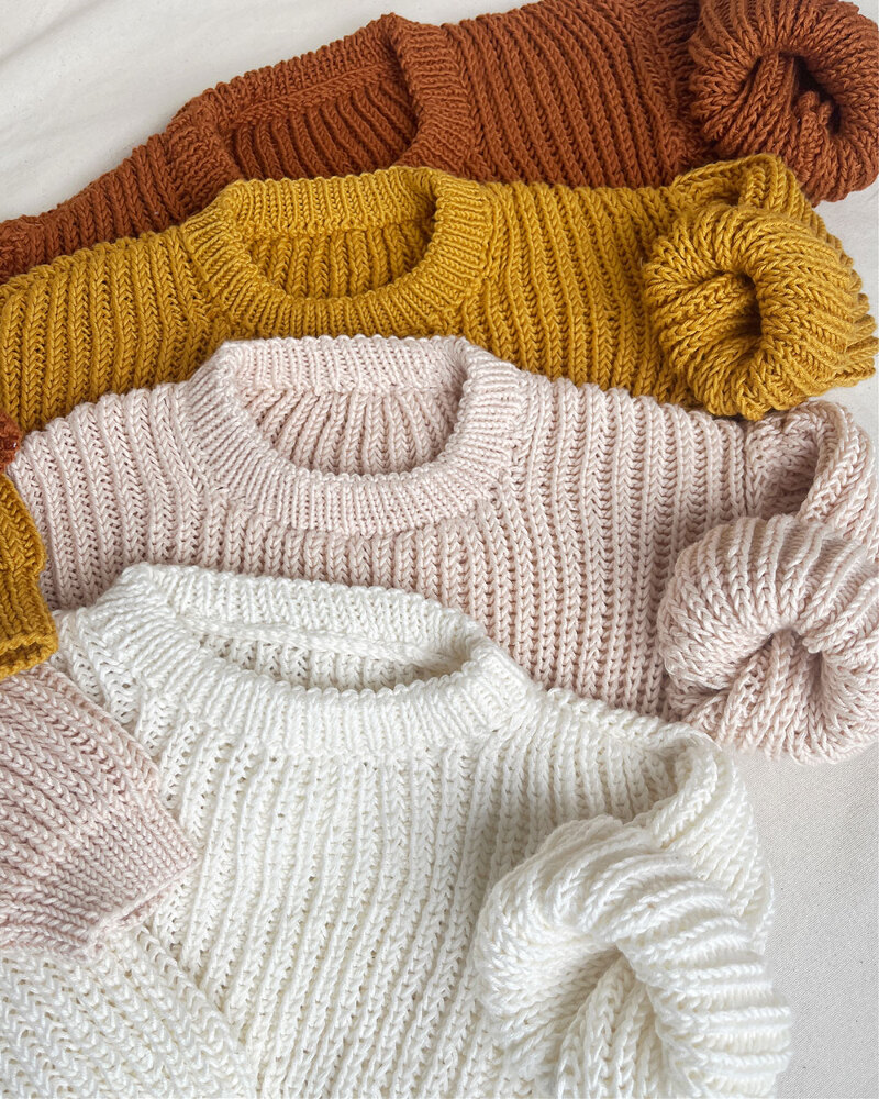 El Emeği Örme Çocuk Hırkası