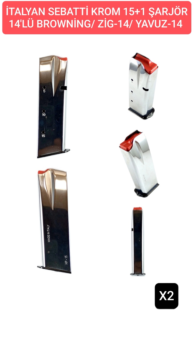 ŞARJ.KROM ÇİFT SIRA MUHTELİF İTHAL