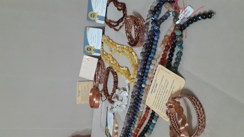 Bakır bileklikler doğal taş bileklikl