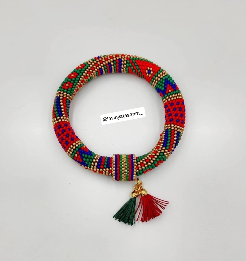 Etnik Desen Bohem Bileklik